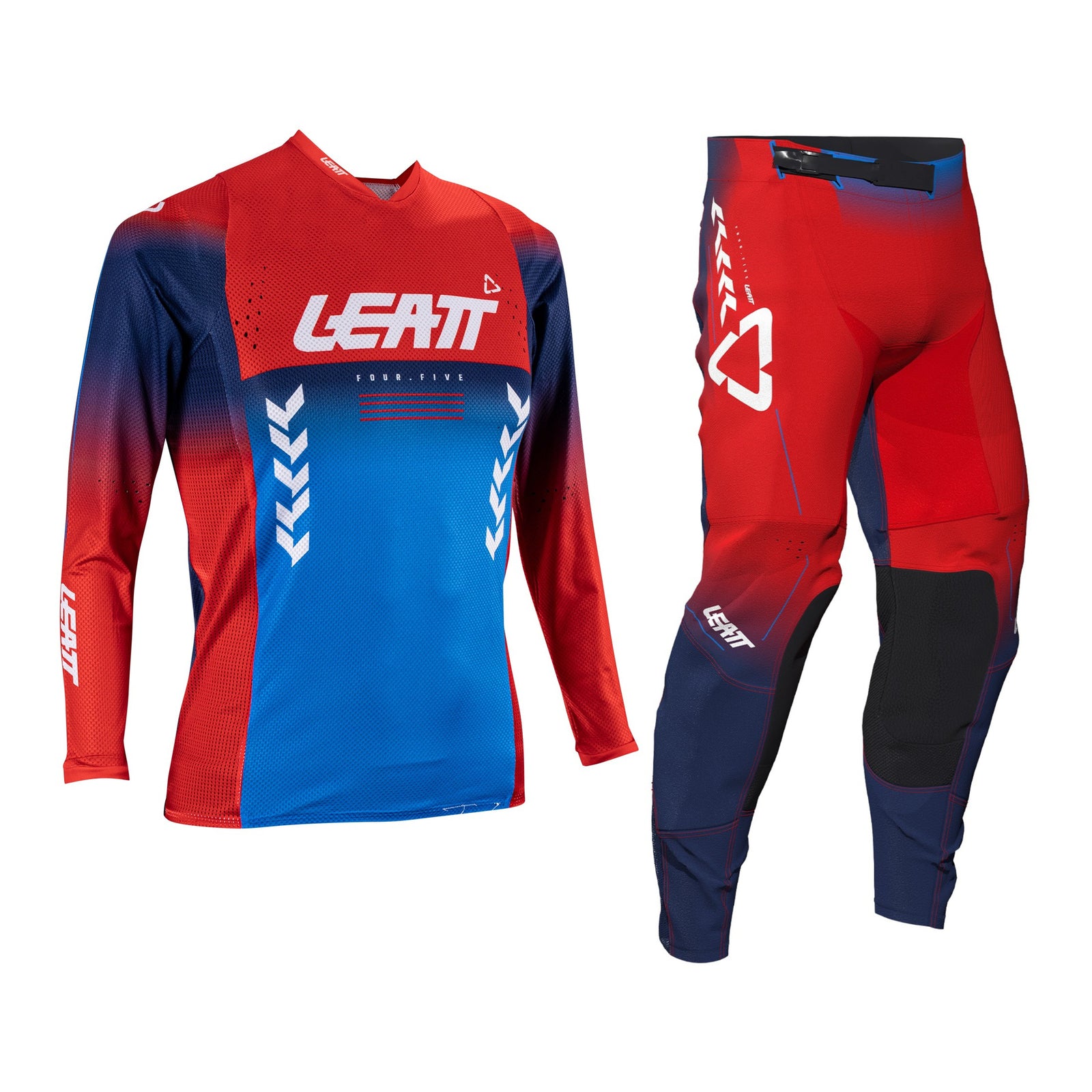 Leatt 4.5 Junior Ride Kit - Royal Blue / Red