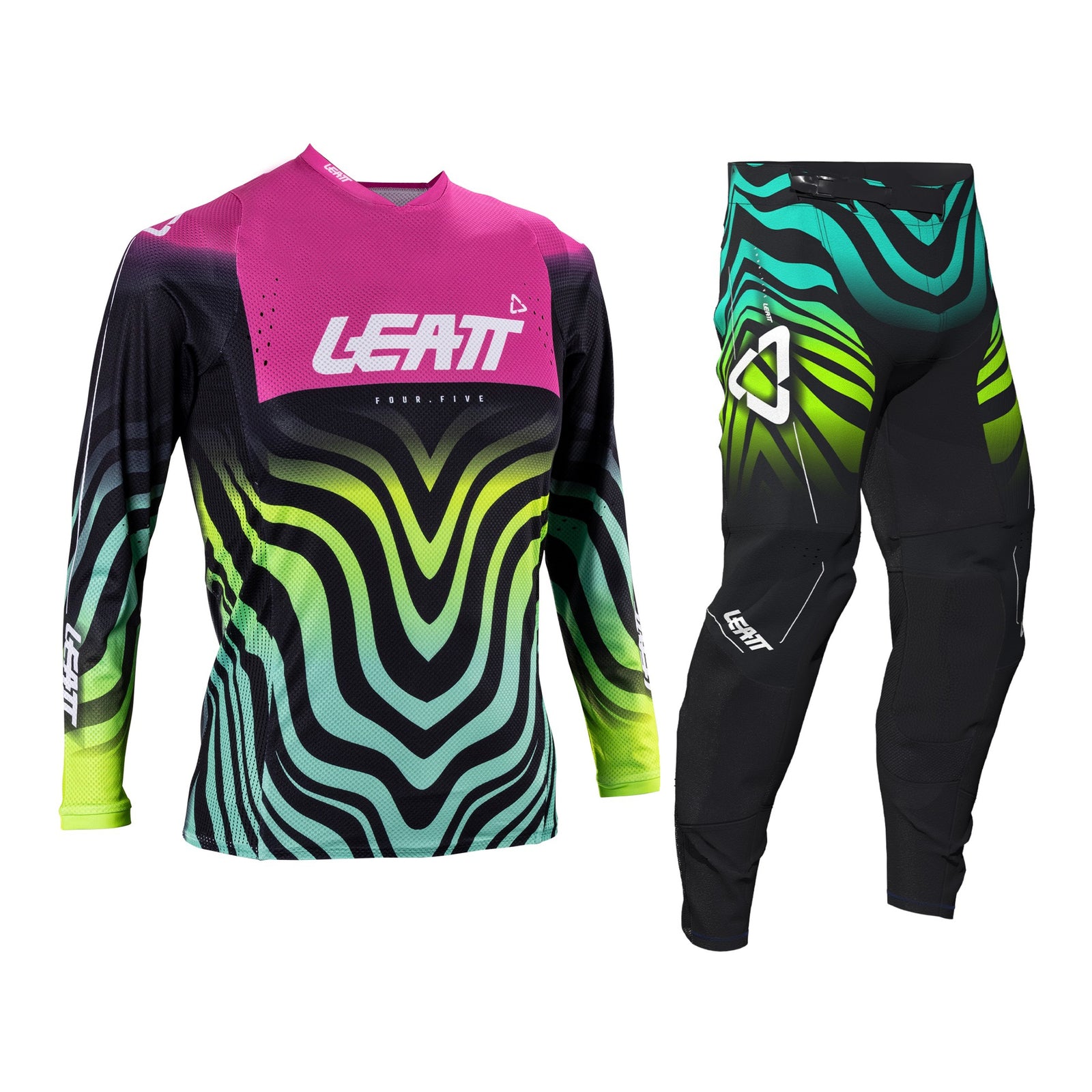 Leatt 4.5 Junior Ride Kit - Tiger Pink