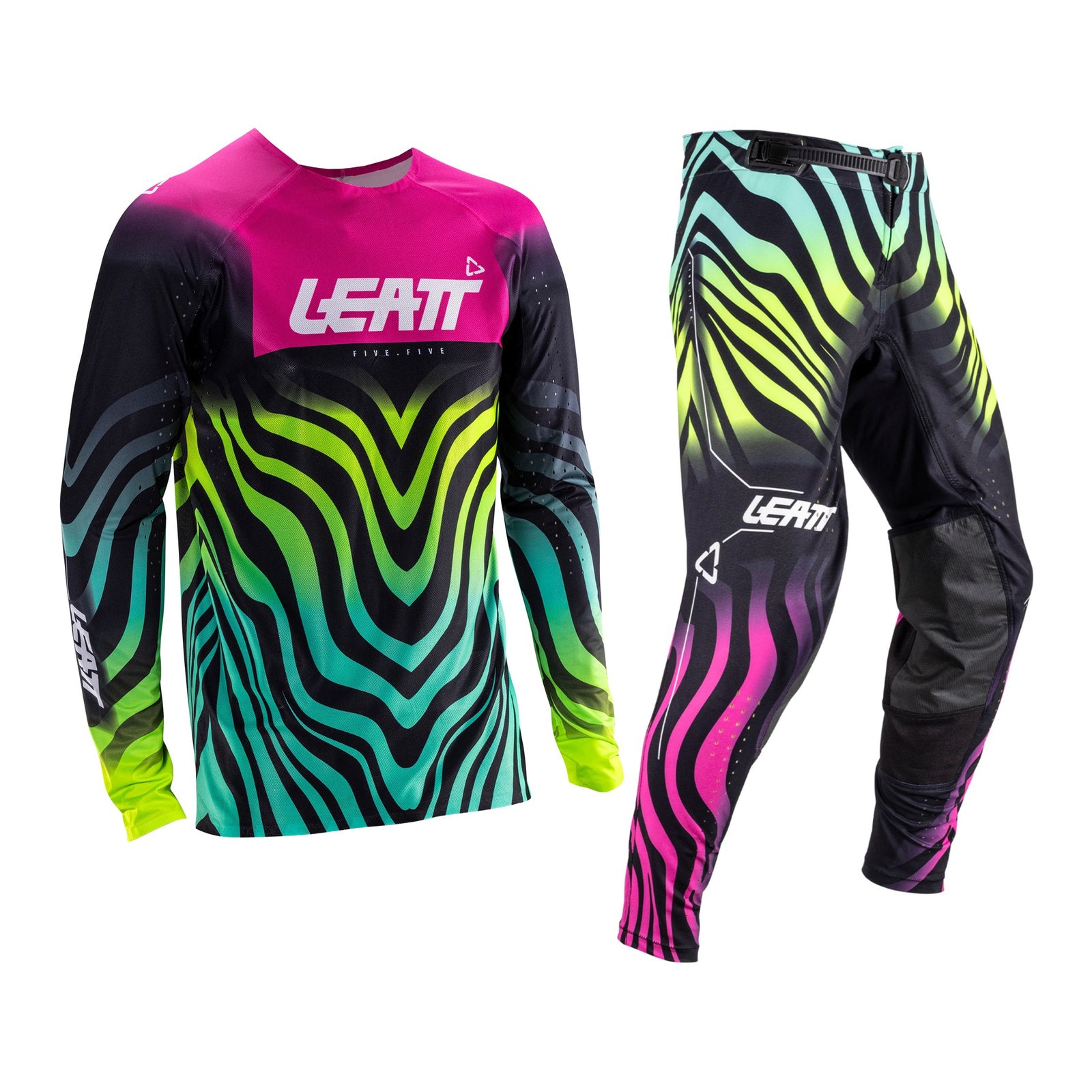 Leatt 5.5 Ride Kit - Tiger Pink