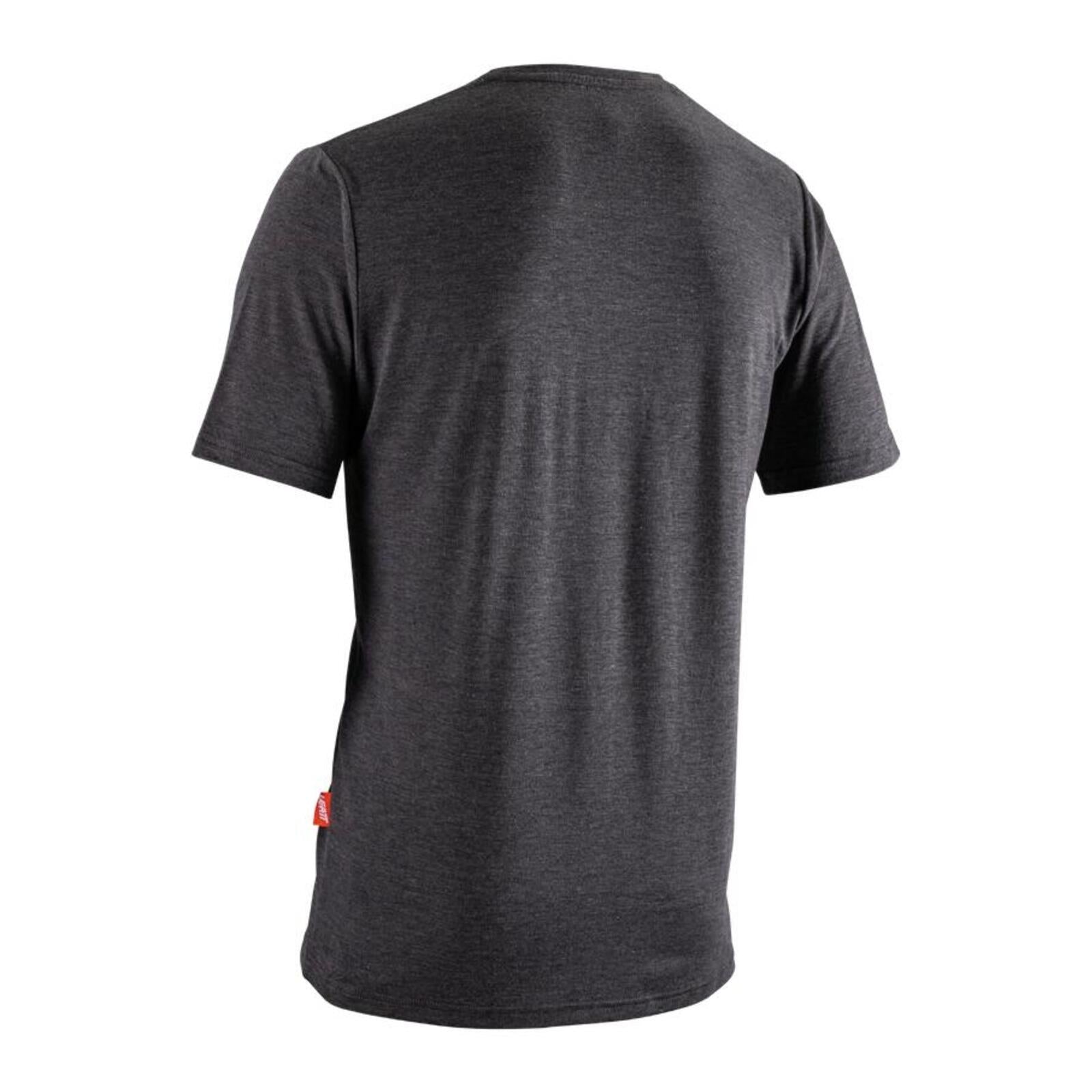Leatt Tech T-Shirt - Ghost Black