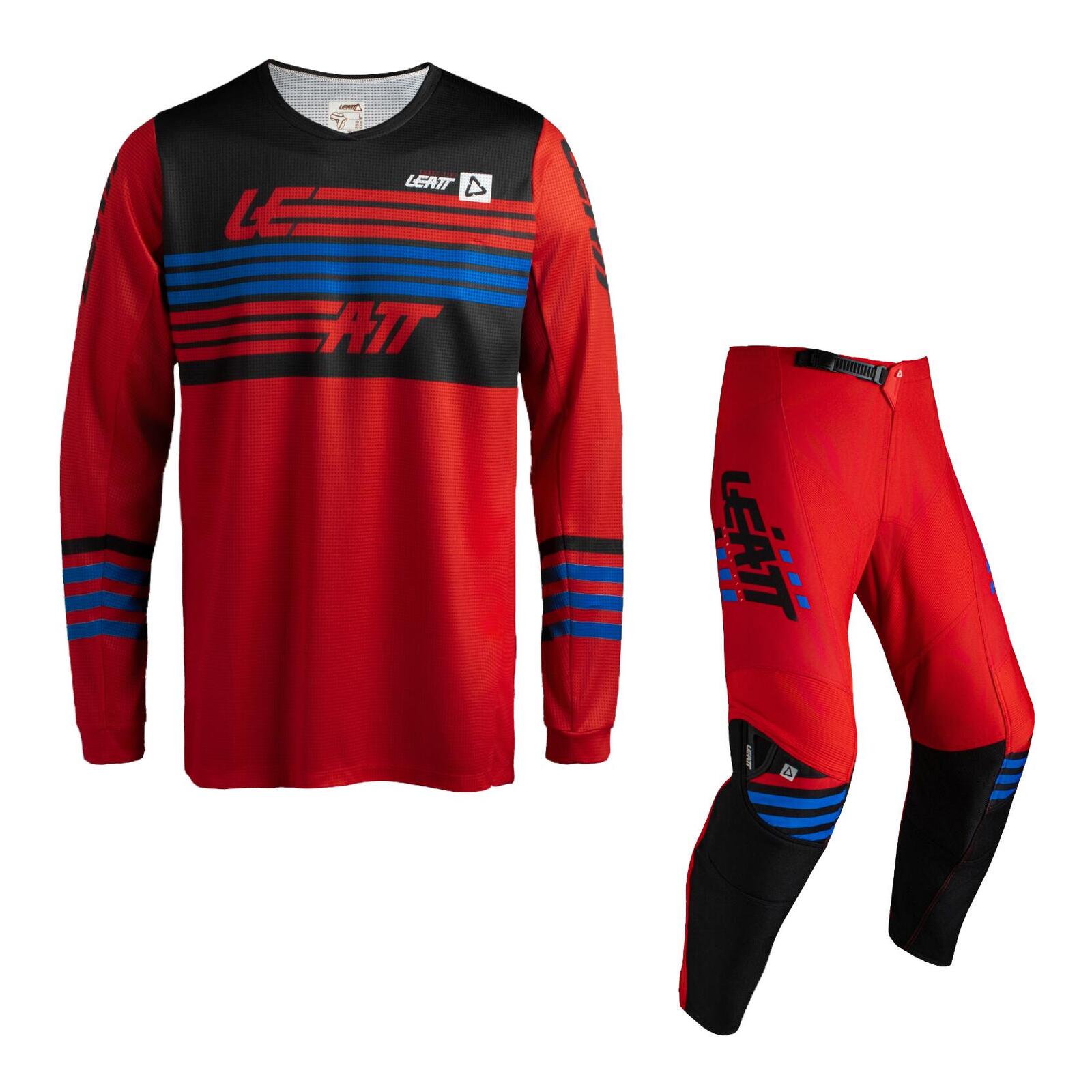 Leatt 3.5 Junior Ride Kit - Stripes Red